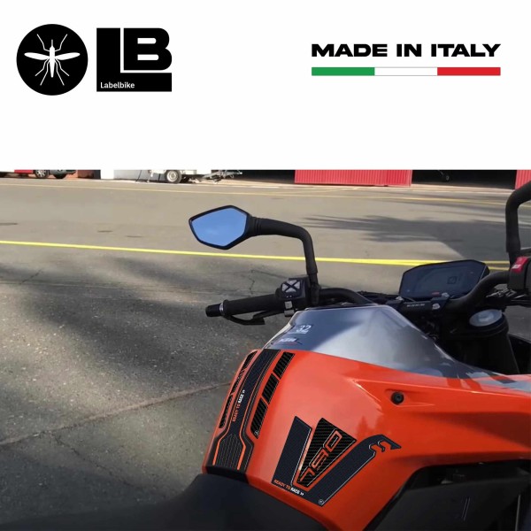 kit completo 3D ADHESIVE TANK PROTECTIONS compatible para motos KTM 790 DUKE