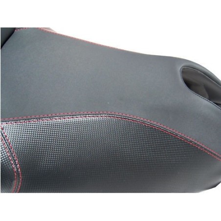 KIT MOTO SEAT COVER YAMAHA TMAX T MAX 500 Carbon-Antiskid