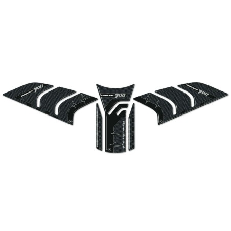 Kit de 3 adhesivos de gel 3D para depósito de moto compatibles Yamaha Tracer 700