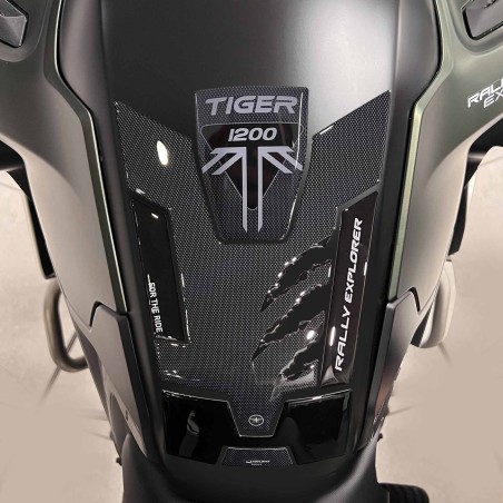Kit de protection de réservoir compatible avec Triumph Tiger 1200 Rally Explorer 2022-23