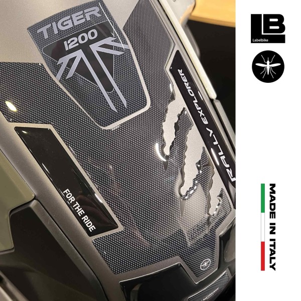 Motorbike Tank Guard Kit compatible with Triumph Tiger 1200 Rally Explorer 2022-23