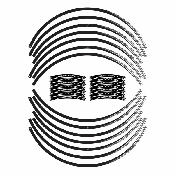 Felgenklebebandsatz 17" Motorrad kompatibel mit Benelli Leoncino 500 und 800