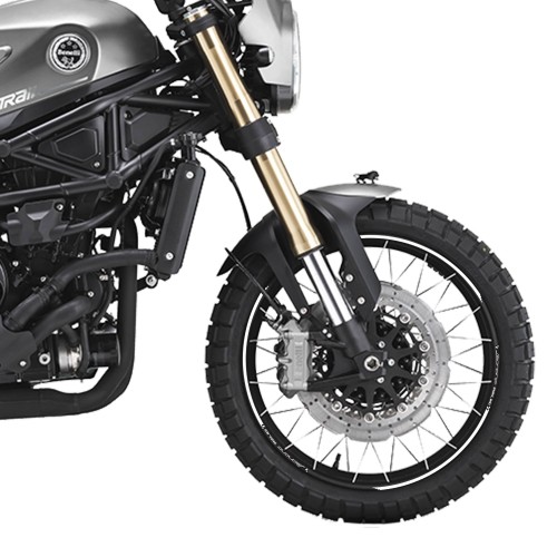 Kit strisce adesive cerchi 19-17 moto compatibili con Benelli Leoncino 800 trail