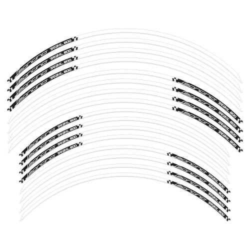 Kit strisce adesive cerchi 19-17 moto compatibili con Benelli Leoncino 800 trail 2