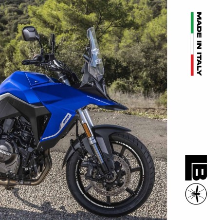 Kit bandes adhésives pour jantes 19-17 moto compatible avec Suzuki V-Strom 800SE