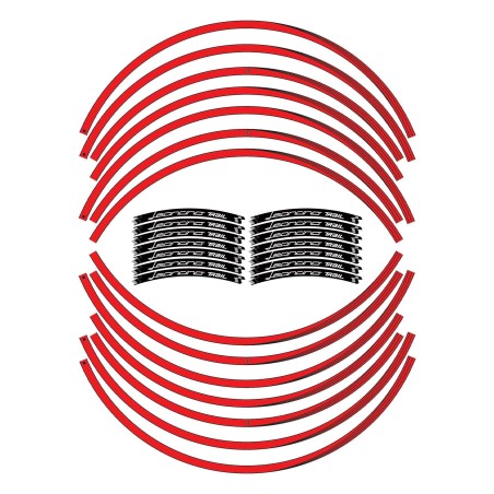 Kit bandes adhésives jantes moto compatible Benelli Leoncino 500 trail