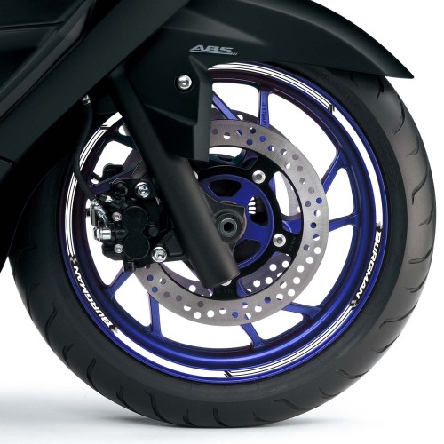 Scooter Felgenaufkleber Kit kompatibel mit Suzuki Burgman 650 2006-2025