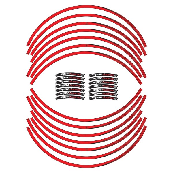 ADHESIVE STRIPS KIT kompatibel für 17 RIMS MOTORCYCLE APRILIA RSV TUONO Aufkleber