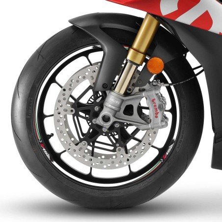 ADHESIVE STRIP KIT compatible for 17 RIMS MOTORCYCLE APRILIA RSV4 tuning stickers