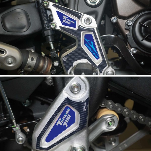 Kit adhesivos 3D gel protectores de talón compatibles con Yamaha Tenere 700 2022