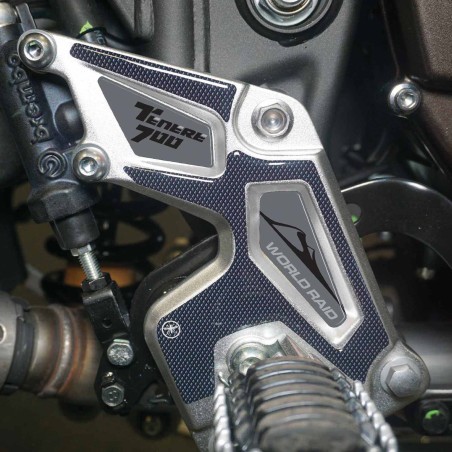 Kit adhesivos 3D gel protectores de talón compatibles con Yamaha Tenere 700 2022