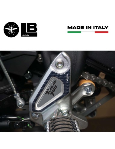 Kit gel 3D autocollants protecteurs de talons compatible avec Yamaha Tenere 700 2022