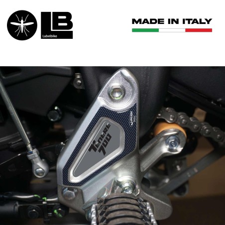 Kit gel 3D autocollants protecteurs de talons compatible avec Yamaha Tenere 700 2022