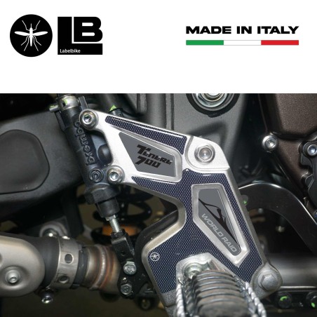 Kit 3D-Gel-Aufkleber Fersenschützer kompatibel mit Yamaha Tenere 700 2022