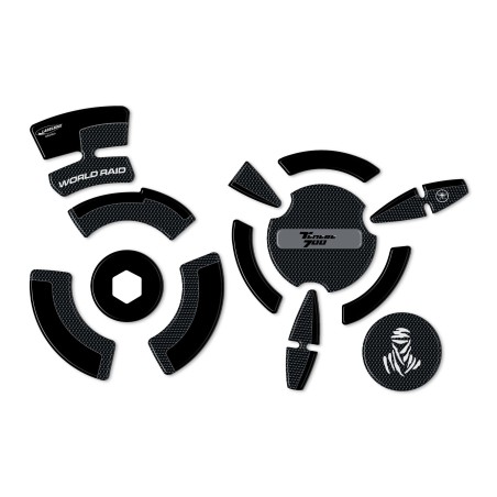 Kit Adesivi gel 3D protezioni carter compatibili con Yamaha Tenere 700 2022