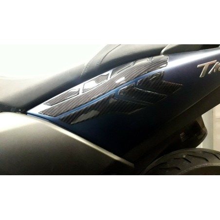 KIT ADESIVI GEL 3D PROTEZIONI FIANCHI CODA compatibili YAMAHA TMAX 530 dal 2017 