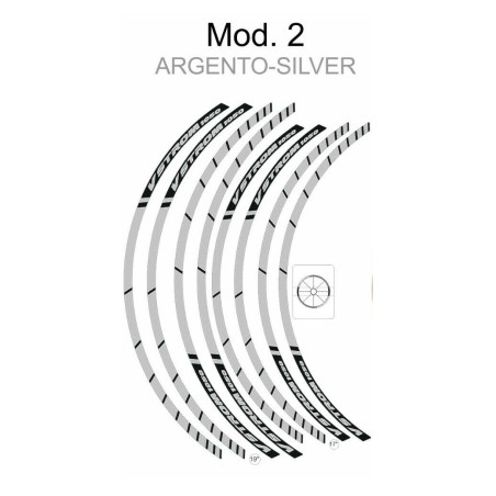 Adhesive stripes kit for Suzuki V-Strom 1050 motorbike rims