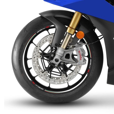 Adhesive strip kit for 17" wheel rims compatible with Suzuki GSXS 950-1000