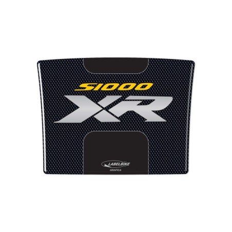 SELLADO DE BOTELLA ADHESIVO 3D compatible para BMW S1000XR TRIPLE BLACK MOTO