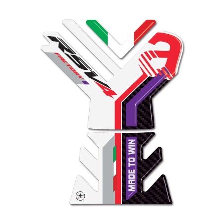 Protector depósito 3D moto compatible con Aprilia RSV4 Factory 2023