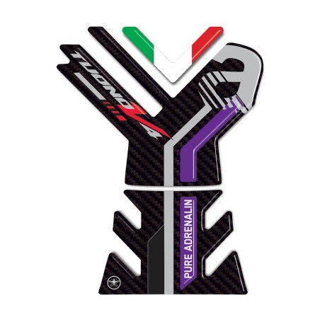 Paraserbatoio 3D protezione moto compatibile con Aprilia Tuono V4 Factory 2023