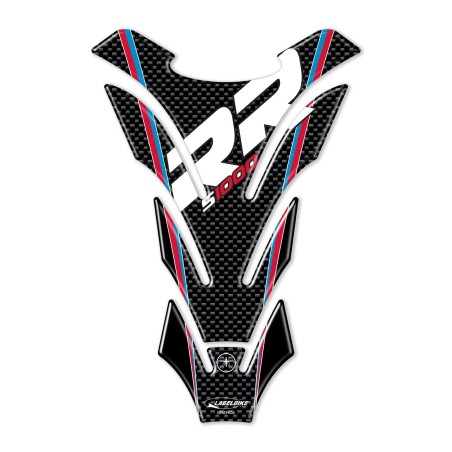 PARASERBATOIO 3D S1000RR PROTEZIONE SERBATOIO compatibile per MOTO BMW S1000 RR