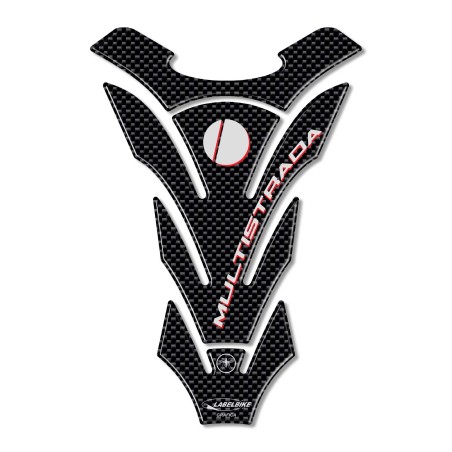 SELLOS ADHESIVOS CARBONO 3D Compatible MOTO DUCATI MULTISTRADA 1000-1100