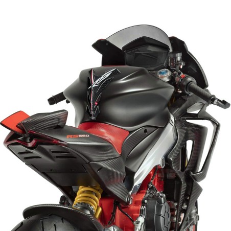 PARASERBATOIO ADESIVI 3D PROTEZIONE SERBATOIO compatibile per MOTO APRILIA RS