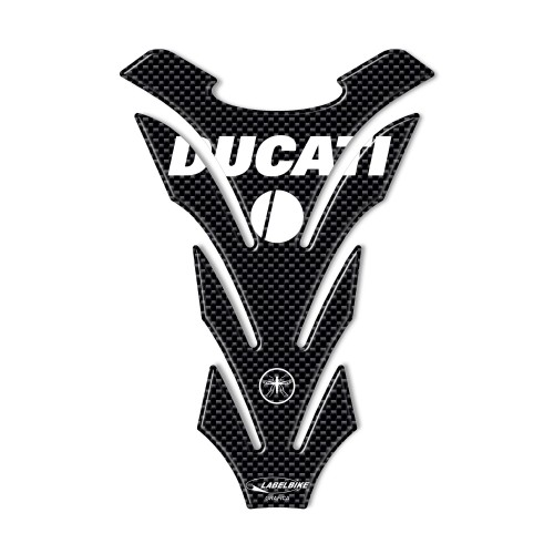 Resin 3D Resin ADHESIVE TANK PROTECTION for DUCATI CARBON BIKE