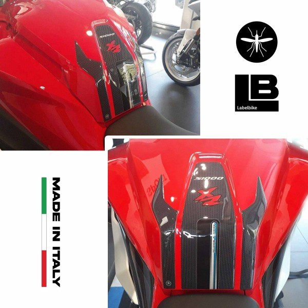 Pegatinas de depósito de gel 3D para motos compatibles BMW S1000XR 2020-2021