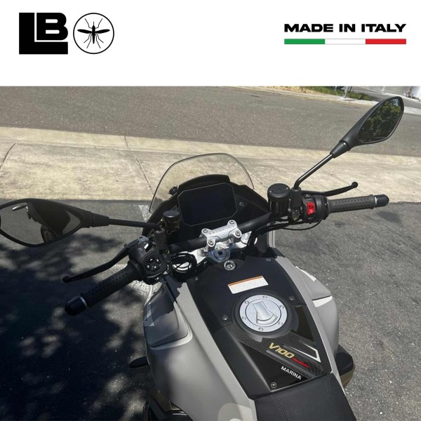 3D Klebetankschutz kompatibel mit Moto Guzzi V100 Mandello Aviation