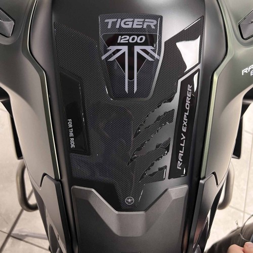 Paraserbatoio Adesivo 3D compatibile con Triumph Tiger 1200 Rally Explorer 2023