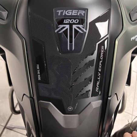 Paraserbatoio Adesivo 3D compatibile con Triumph Tiger 1200 Rally Explorer 2023