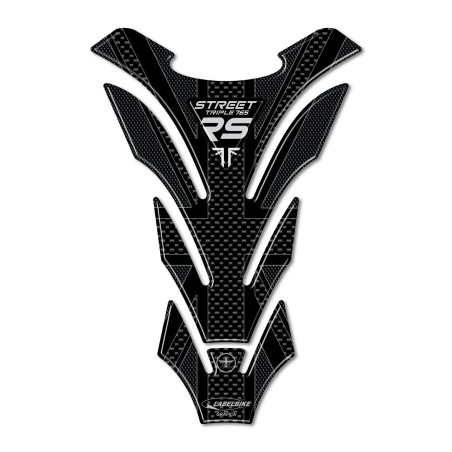 Paraserbatoio Adesivo 3D moto compatibile con Triumph Street Triple 765 RS 2023