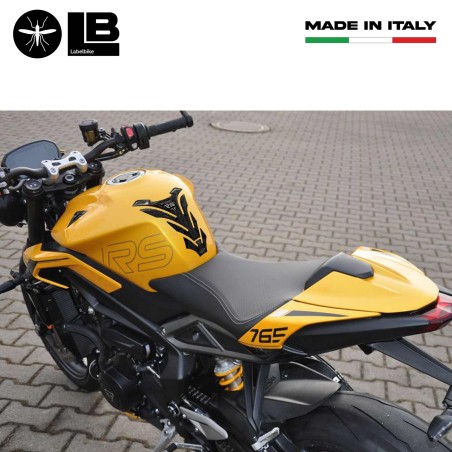 Paraserbatoio Adesivo 3D moto compatibile con Triumph Street Triple 765 RS 2023