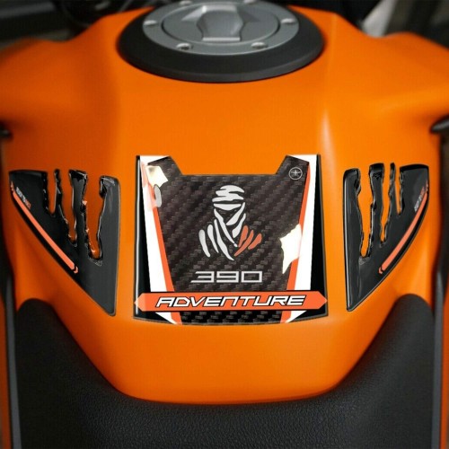 Protector depósito 3D Pegatina para depósito Motocicleta compatible KTM 390 adventure