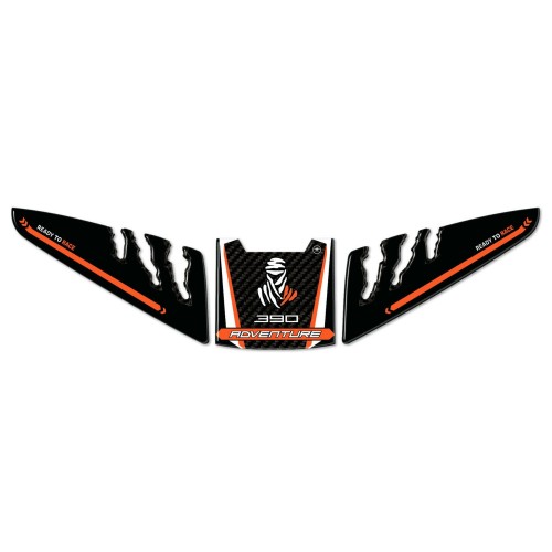 Protection de réservoir Sticker 3D pour réservoir Moto compatible KTM 390 adventure 2