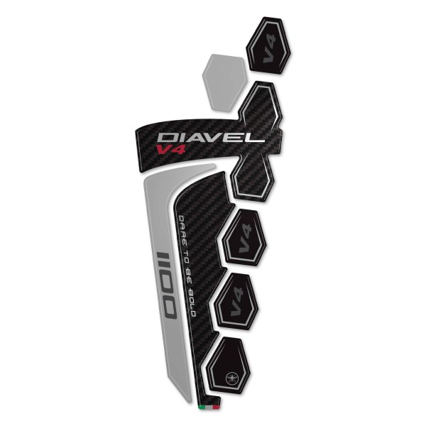 3D Adhesive Tank Guard Motorcycle compatible with Ducati Diavel v4 2023