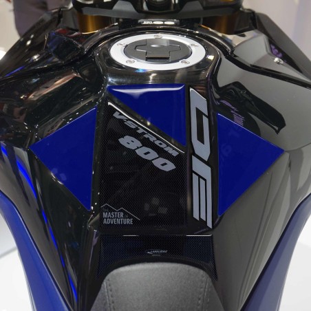 Adhesive 3D tank protector motorbike compatible with Suzuki V-Strom 800DE