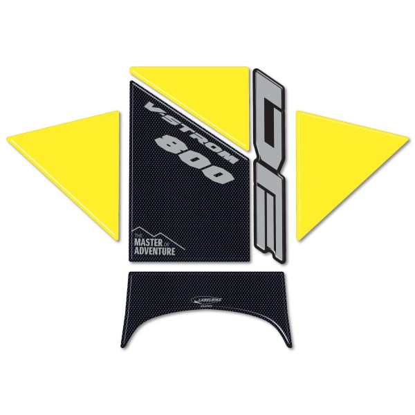 Protection de réservoir 3D adhésive compatible avec Suzuki V-Strom 800DE