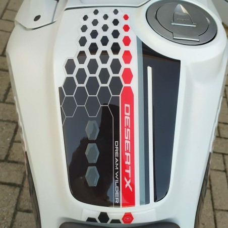 Adhesive 3D Tank Pad compatible with Ducati DesertX
