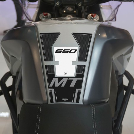 Protector depósito 3D adhesivo moto compatible con CFMOTO 650MT