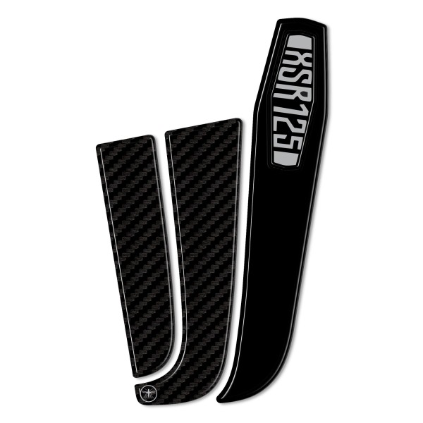Paraserbatoio adesivo 3D Protezione serbatoio moto compatibile con Yamaha XSR125