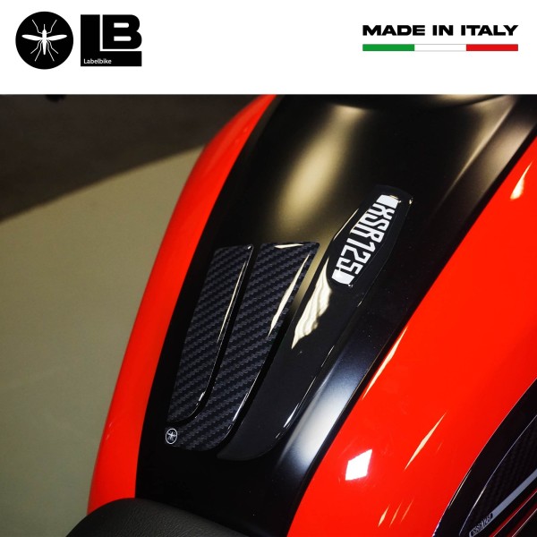 Paraserbatoio adesivo 3D Protezione serbatoio moto compatibile con Yamaha XSR125