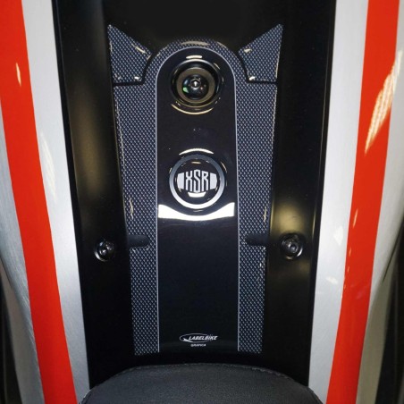 Paraserbatoio adesivo 3D Protezione serbatoio moto compatibile con Yamaha XSR700