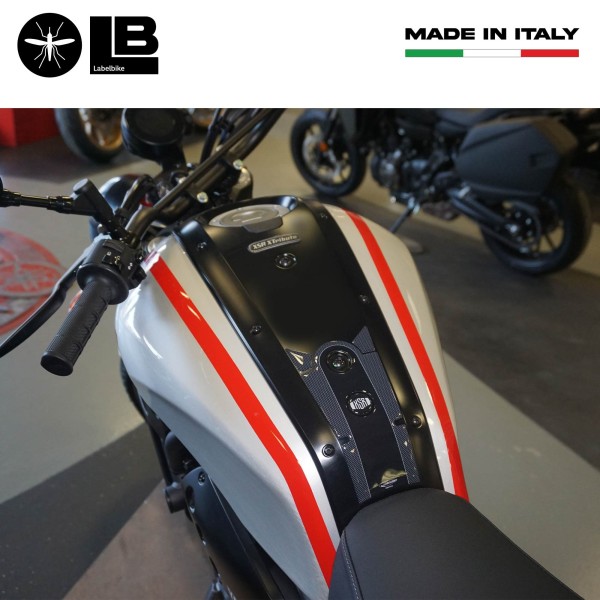 Protège réservoir 3D adhésif moto compatible avec Yamaha XSR700