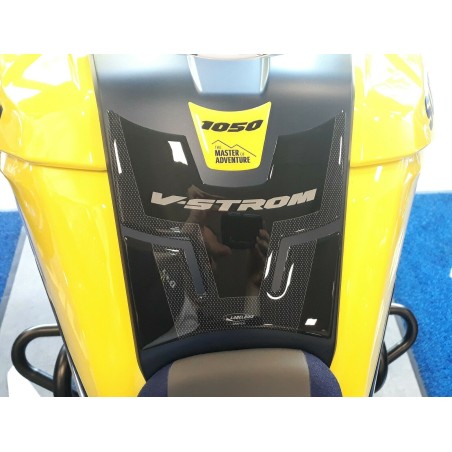 PARASERBATOIO ADESIVO 3D RESINA GEL per MOTO compatibile SUZUKI V-STROM 1050 