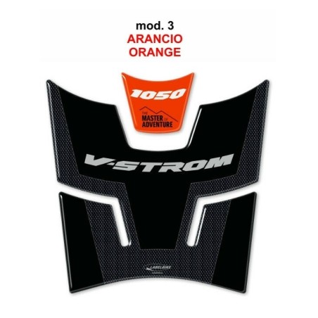 PARASERBATOIO ADESIVO 3D RESINA GEL per MOTO compatibile SUZUKI V-STROM 1050 