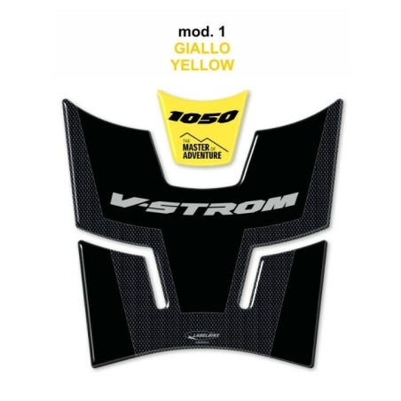 PARASERBATOIO ADESIVO 3D RESINA GEL per MOTO compatibile SUZUKI V-STROM 1050 