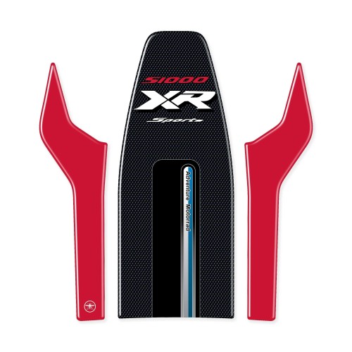 Paraserbatoio adesivo 3D serbatoio moto compatibile BMW S1000XR sport 2020-2021